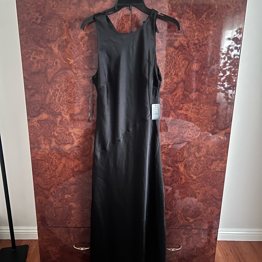 NWT Express Black Sleeveless slip Dress